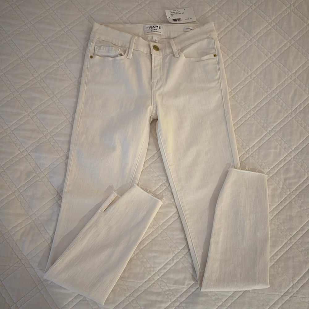 Frame - Le Skinny de Jeanne - white 26 NWT